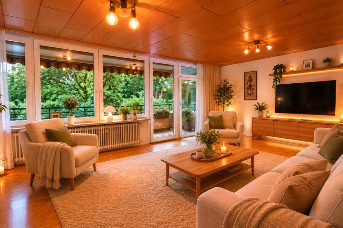 Visualisierung Wohnzimmer