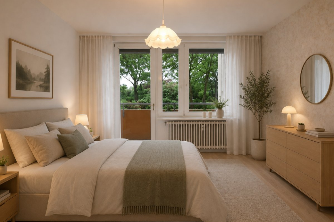 Visualisierung Schlafzimmer