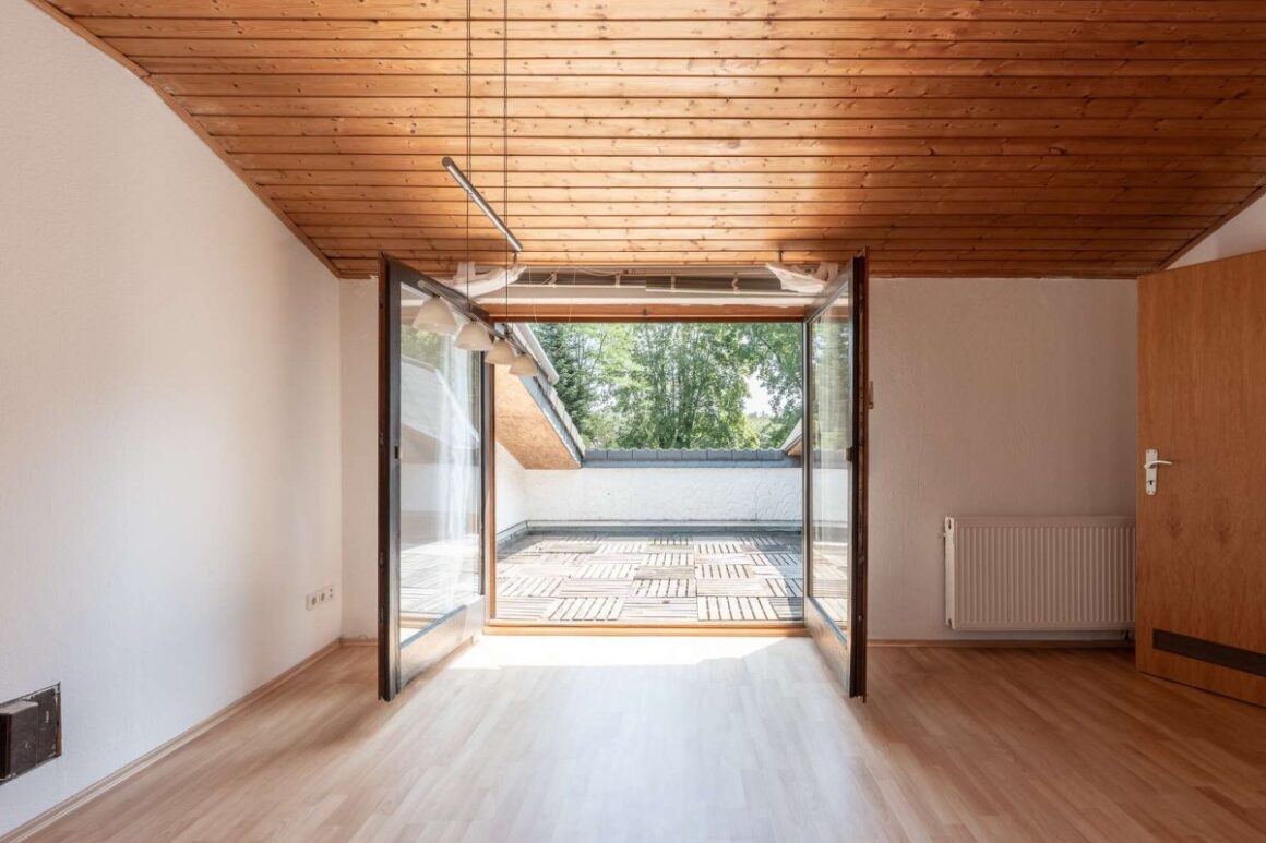 Zugang Zur Dachterrasse