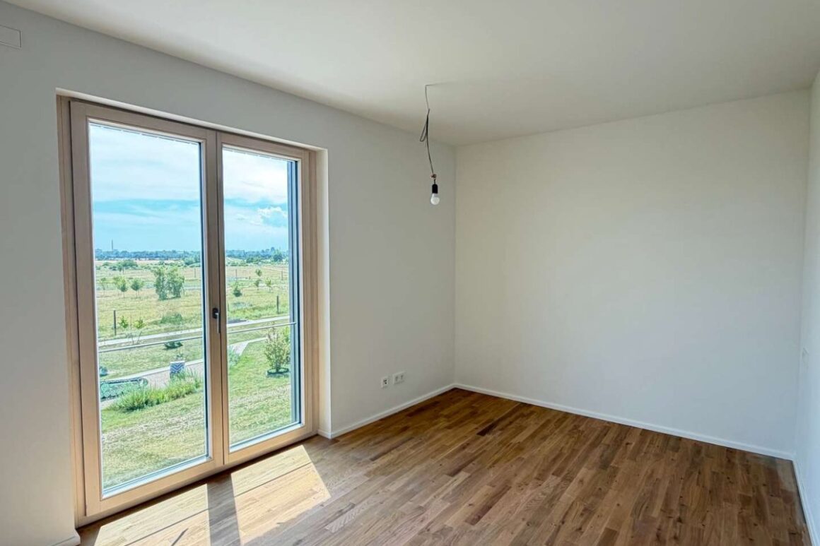 Schlafzimmer Mit Grünem Blick