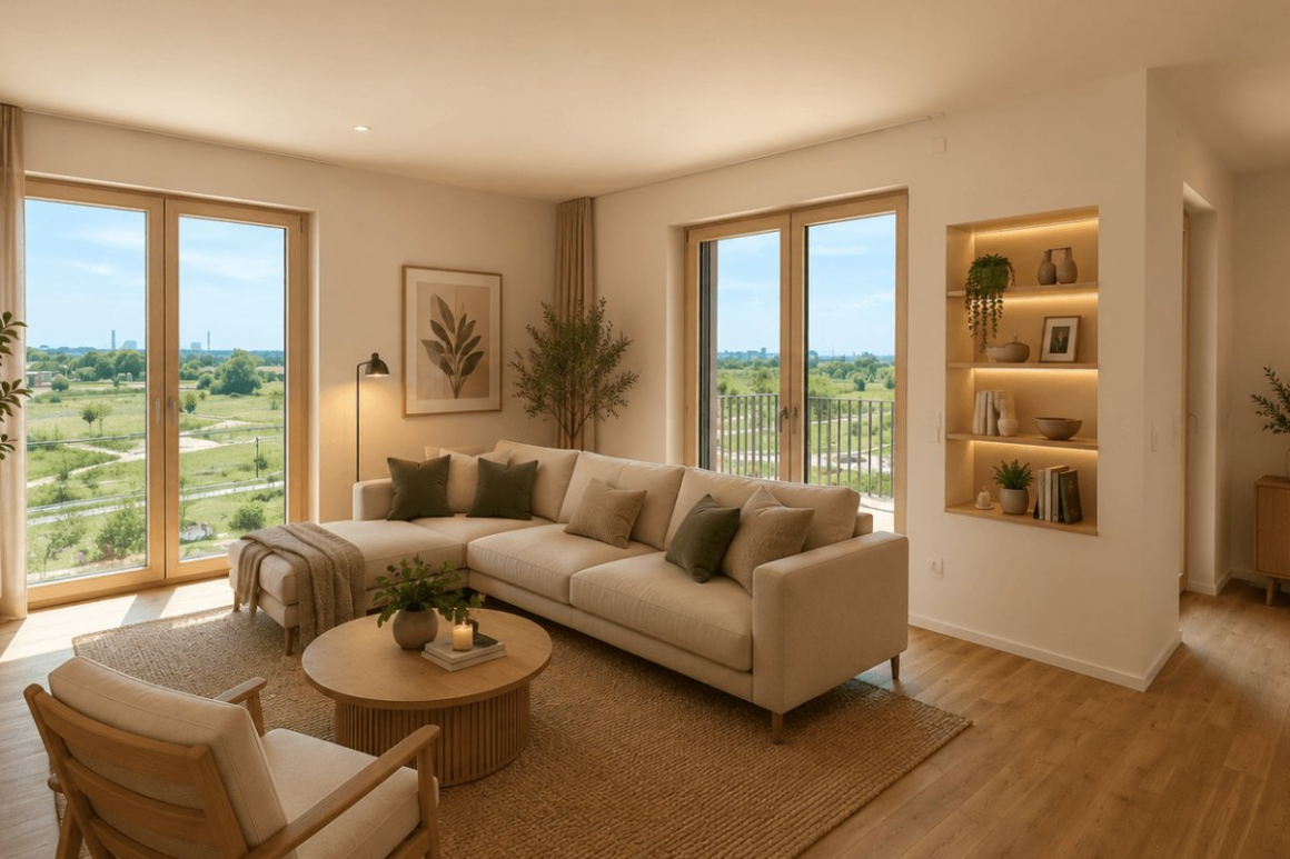 Wohnzimmer Visualisierung