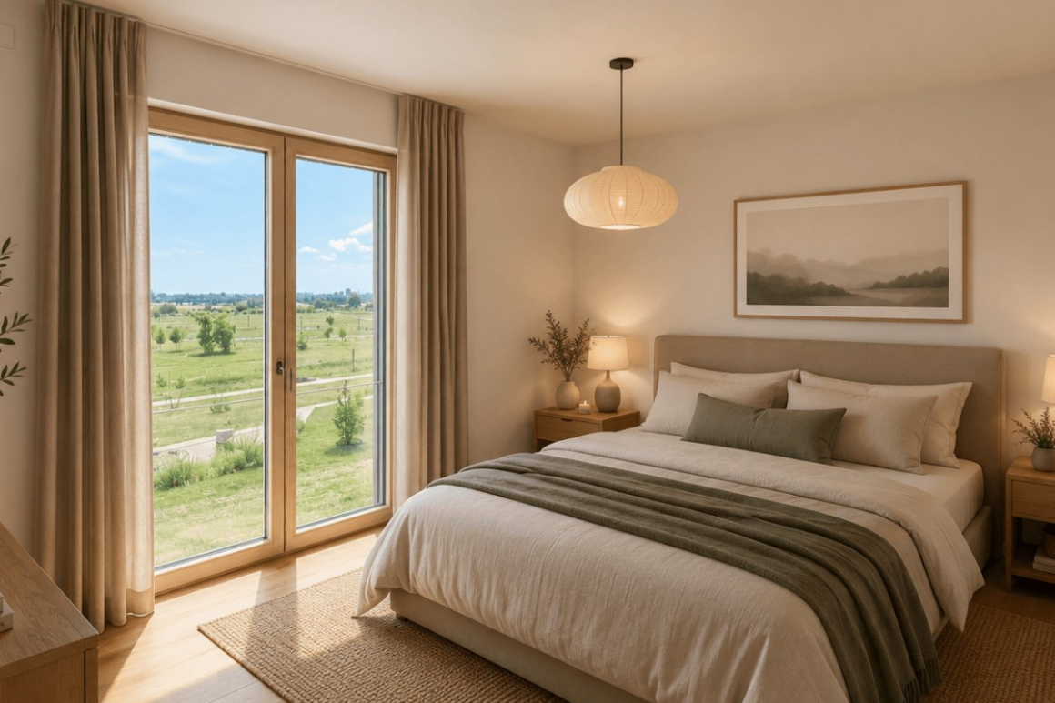 Schlafzimmer Visualisierung