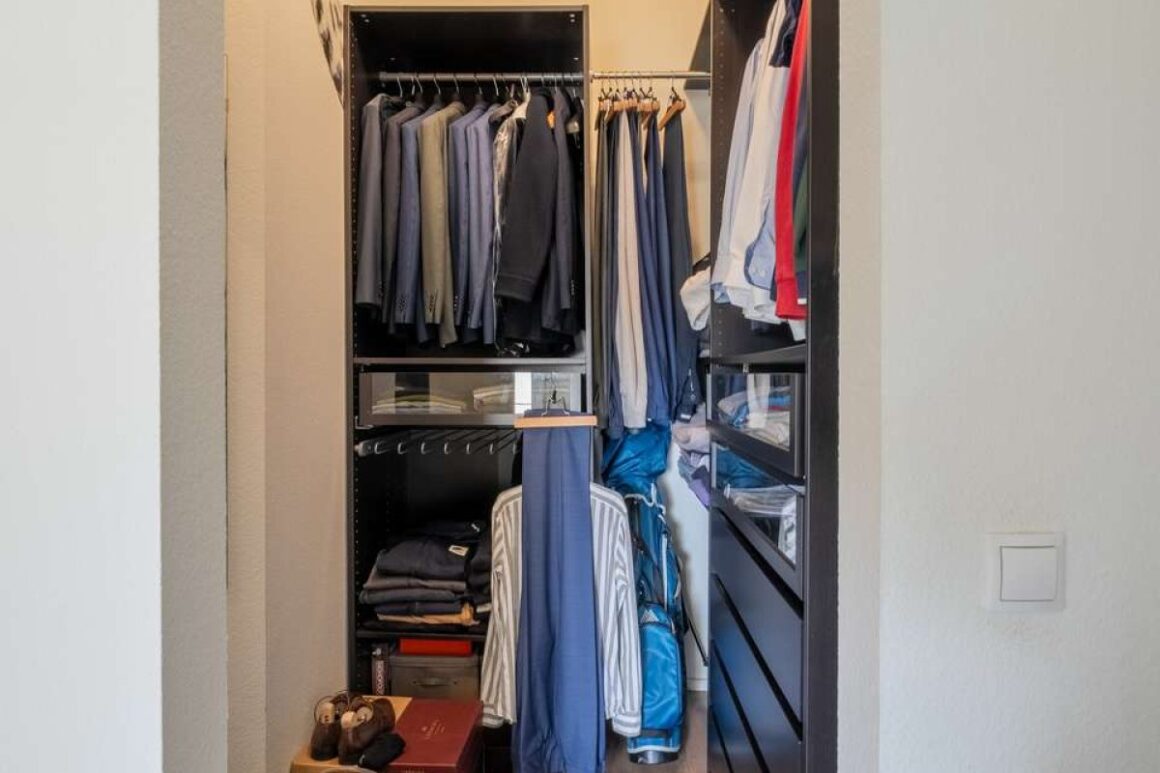 Begehbarer Kleiderschrank