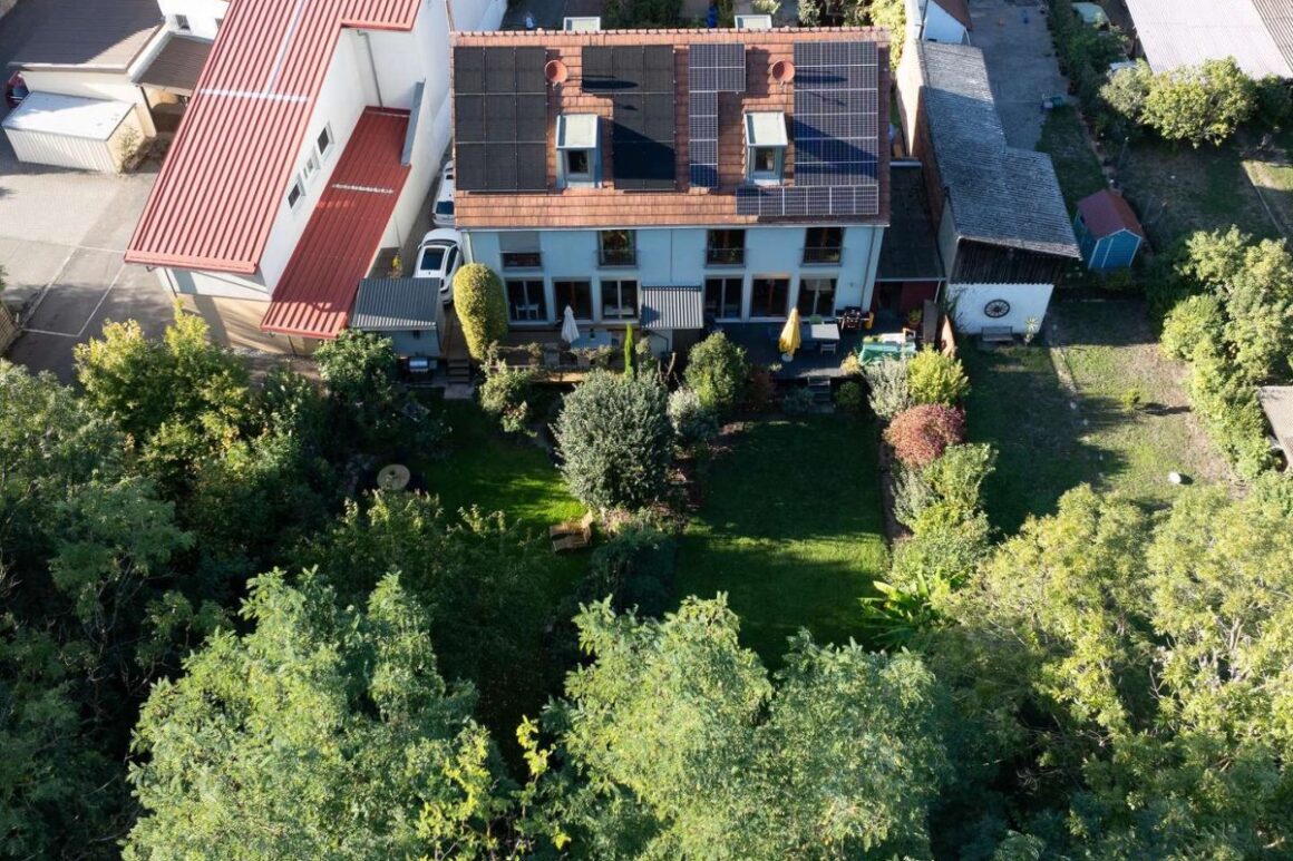 Luftbild Gartenansicht