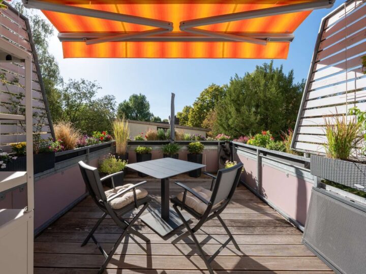 Blick Südwest Terrasse
